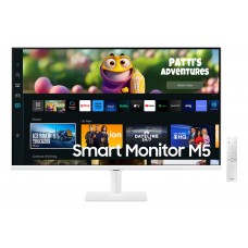 Samsung 68.6cm (27") M5 FHD Smart Monitor with Smart TV Experience LS27CM501EWXXL